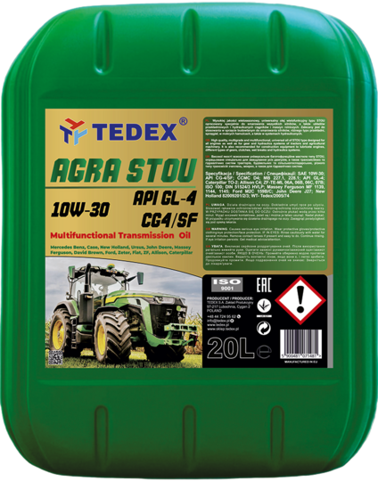 Олива гідравлічна (універсальна) Tedex Agra STOU 10W-30